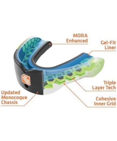 Shock Doctor Mundsprung Gel Max for Adults (12+) - Ultimate Sport Mouthguard for MMA Boxing Hockey & Martial Arts - International Shipping Available - Buy Online on GoSupps.com