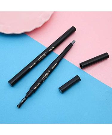 Clest F&H Auto Rotating Eyebrow Pencil Easy to Color Longwearing Eyebrow Definer Pencil-Dark Coffee - Buy Online on GoSupps.com