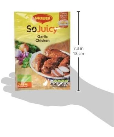 MAGGI Juicy Seasoning Mix Garlic Chicken 30g - BBQ Flavored Blend (Pack of 1) - Buy Online on GoSupps.com