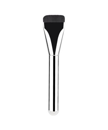 Flat Top Makeup Brush Foundation Foundation Applicator Liquid Brushes Fiber Hair Liquid Foundation Brush Cosmetics Applicator Liquid Powder Brush Ultra Thin Makeup Foundation Brush For Liquid Copper tube rubber handle