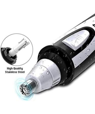Professional Ear and Nose Hair Trimmer - Painless Battery-Operated Clipper for Men & Women | Easy to Use Eyebrow & Beard Hair Grooming - Buy Online on GoSupps.com