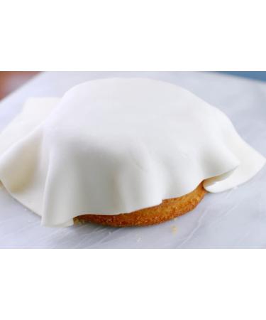 Dekozauber24 Premium Fondant 500g - Edible Soft & Flexible Cake Decoration in 17 Colors (Peach) - International Shipping Available - Buy Online on GoSupps.com