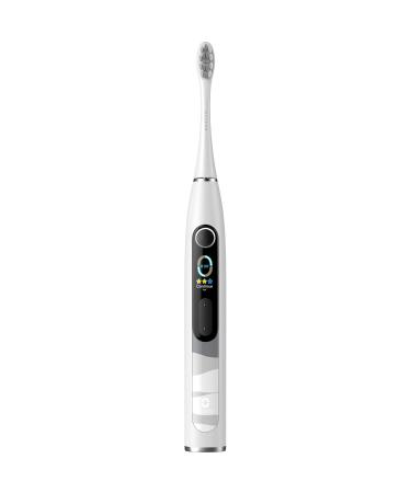 Oclean X10 Smart Sonic Electric Toothbrush 5 Brushing Modes 3h-Quick Charge for 60 Days 2 Min Timer & Pressure Sensor IPX7 Grey