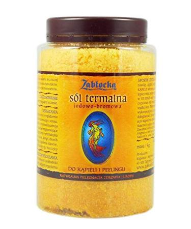 Zab ocka Zablocka thermal salt 1 kg bath salt Detox peeling wellness