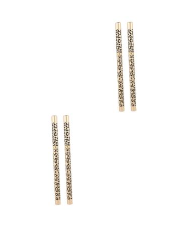 NOLITOY 4 Pcs White Eyeliner Eyebrow Pencil with Brow Brush Double Head Eyebrow Pencil Makeup Pen Miniature 1 count (Pack of 1) As Shownx2pcs