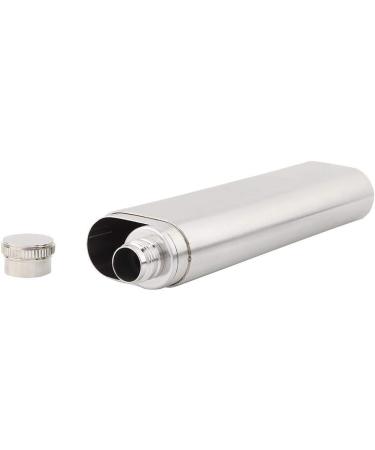 Two Tubes Portable Stainless Steel Hip Flask and Cigar Holder Humidor Tube Travel Carry Case Cigar Case Holder - Buy Online on GoSupps.com