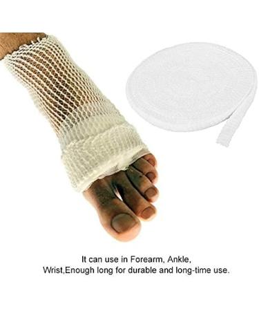 YUYTE 10M Breathable Tubular Gauze Bandage - Stretch Wrap First-Aid Dressing for Wound Care & Restraint - Buy Online on GoSupps.com