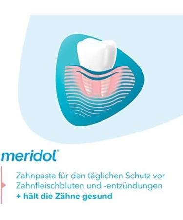 Buy meridol Toothpaste 4x75ml - Antibacterial Formula for Gingivitis Relief | International Shipping - Buy Online on GoSupps.com