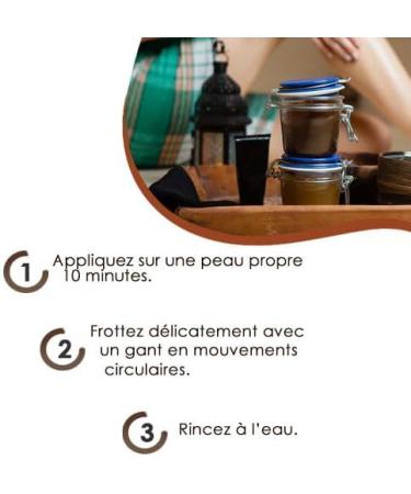 Traditional Orange Black Soap Scrub 100% Natural 250g - Buy Online on GoSupps.com