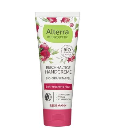 Alterra Hand Cream Organic Pomegranate / Vegan 75 ml