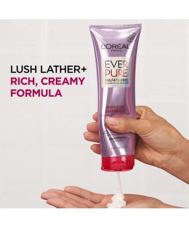 L'Oreal EverPure Sulfate Free Moisture Shampoo - 8.5 Fl. Oz | Hydrating Hair Care - Buy Online on GoSupps.com