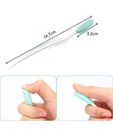 BULABULA 2 x Lip and Nose Scrub Brush Silicone Exfoliating Lip Brush Double-Sided Soft Lip Nose Exfoliator Scrubber Tool Redred. - Buy Online on GoSupps.com