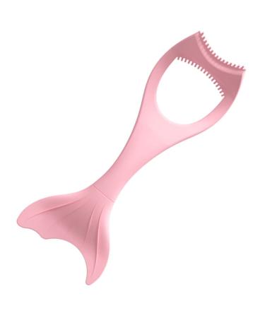 Beavorty Eyeliner Auxiliary Artifact Mermaid Eye Makeup Tools Eyeliner Drawing Aid Safety Mask Protection 15X4.5CM Pink