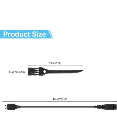 Vicloon Hatzker Razier Charging Cable - 5V Shaver & Beard Trimmer Charger for RFC-588 RFC-598 RFC-692 RFC-696 RSCX-7568 HAFTER - Fast International Shipping - Buy Online on GoSupps.com