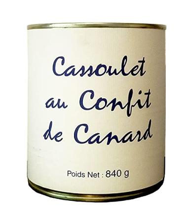 My local delicatessen Cassoulet with duck confit, can 840 g