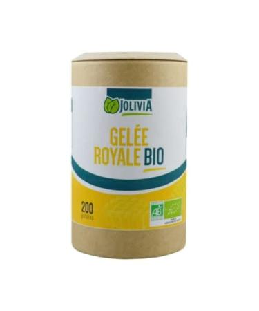 Organic Royal Jelly - 200 Vegetable Capsules of 350 mg | Capsule Size | Food Supplement | Made in France