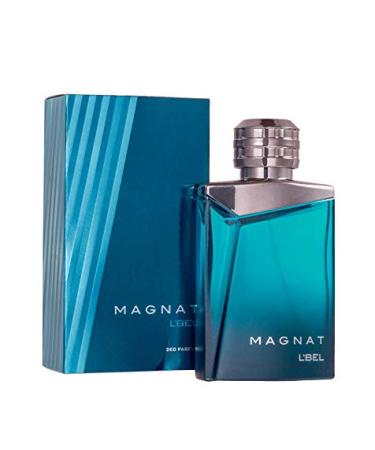 L'Bel MAGNAT for Men Eau de Toilette Atomiseur by L'BEL PARIS EDT 90ML (90ML) 3.04 Fl Oz (Pack of 1)