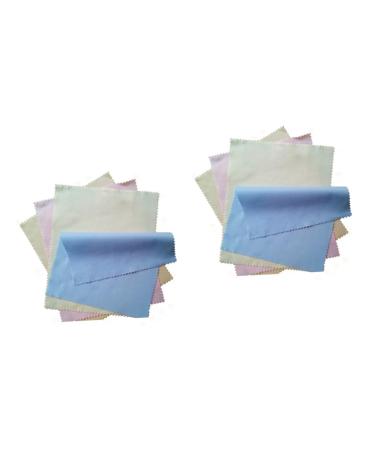 Healvian 2 Sets Urine Quick Drying Cleaning Cloth Microfiber Cloth Sax Cleaning Cloth Guitar Cleaning Cloth Microfiber Cleaning Cloth Cleaning Cloth for Jewelry Sunglasses Cloth Screen