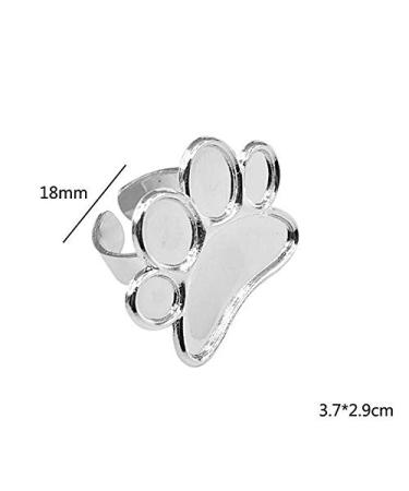 Mwoot 2-Piece Nail Art Palette Finger Rings | Mini Polish Holder & Drawing Color Palette | Manicure Tool for Nail Art & Gel Painting - Buy Online on GoSupps.com