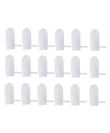 FOYTOKI 1 Set 18 Pieces Finger Toothbrushes Oral Toothbrush Mouth Gauze Tooth Cleaning Tool Infant Finger Brush Infant Mouth Cleaner