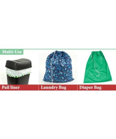 OsoCozy Cloth Diaper Pail Liner - Reusable Waterproof Bag for Diapers & Laundry - Starry Night - Buy Online on GoSupps.com