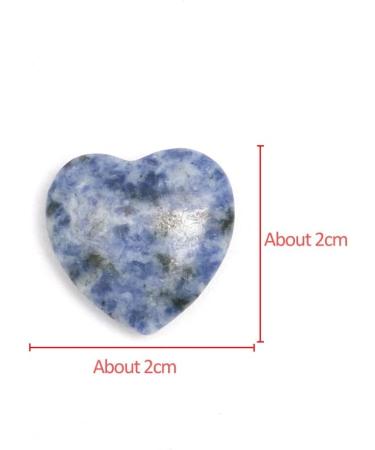 10pc/Set Natural Heart Shaped Crystal Stone Mini 2cm Ornament Reiki Rose Quartz 7 Home Decor natural stone Rose Quartz 10 Pieces - Buy Online on GoSupps.com