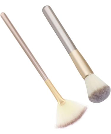 Beavorty 4 Sets Makeup Brush Fan Makeup Brush Blush Brush Highlighter Blush for Cheeks Makeup Tools Powder Makeup Brush Powder Brush Facial Sector Supplies Paint Woman - Buy Online on GoSupps.com