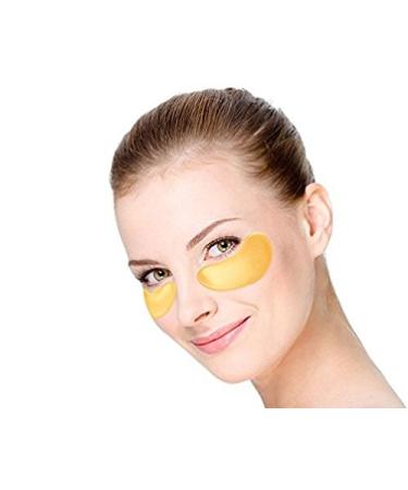 30 Pairs 24K Gold Crystal Gel Collagen Eye Masks for Anti-Aging & Moisturizing | Reduce Dark Circles, Puffiness & Wrinkles | L'AMOUR - Buy Online on GoSupps.com