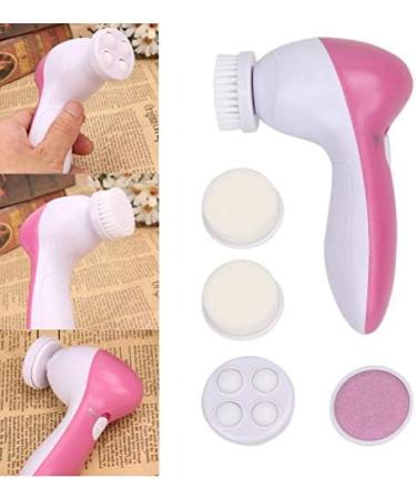Gwill Deep Clean 5 In 1 Electric Facial Cleaner Face Skin Care Brush Massager Waterproof Spin Body Cleansing Facial Pore Cleaner Face Wash Brush - Buy Online on GoSupps.com