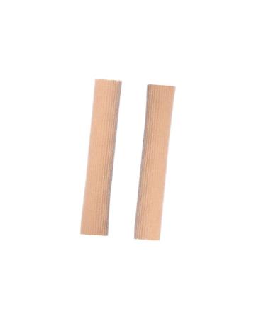 Healeved 2pcs Sets Toe Cushion Tube Toes Care Sets Toe Tube Pad Protector Gel Nursing Kit Toes Sleeve Protectors Toes Care Toe Care Sets Khaki Foam Pad Toe Tubing Set Silicone Gel