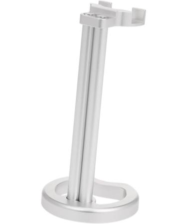 PopetPop Safety Razor Holder Stand Set - Double Razor Brush Holder for Men - 2pcs Silver 6x6x12.5cm - Buy Online on GoSupps.com