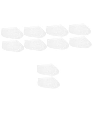FRCOLOR Foot Dead Skin Masks 10 Pairs Footsticker Foot Mask Accessories White Feet Abs Heel Care Exfoliator