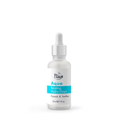 FARMASI Dr. C. Tuna Aqua Boosting Hydra Drops Hydrating & Brightening Face Serum with Sea Water Complex Reduce Fine Lines & Wrinkles Dermatologically Tested 1 fl. oz / 30 ml