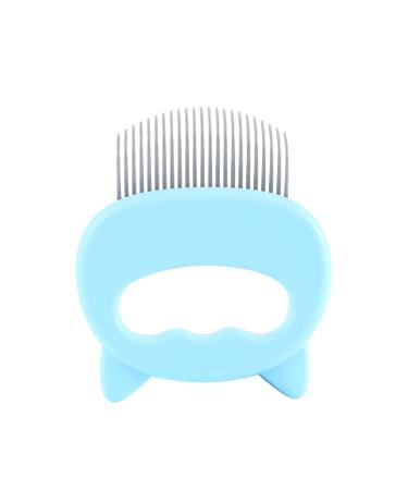 True Cat Love - Massage and Grooming Comb for Cats (Blue)