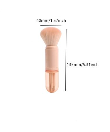 Portable Travel Lip Brush Set - Mini Pink Makeup Brushes for Women | Ideal Facial Cosmetics - Buy Online on GoSupps.com
