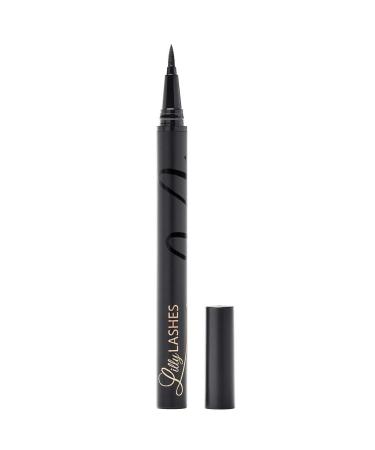 Lilly Lashes Power Liner - Black | 2-in-1 Eyeliner and Lash Adhesive| All-Day  Waterproof Eyeliner | Smudgeproof Eyeliner | Natural Eyeliner and Adhesive