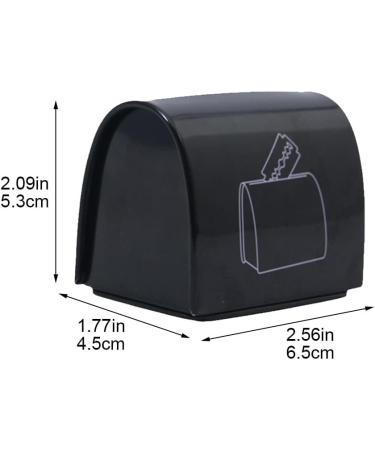 Fopytu Razor Blade Disposal Case - Safe Portable Blade Storage Box for Straight Razors | International Shipping Available - Buy Online on GoSupps.com
