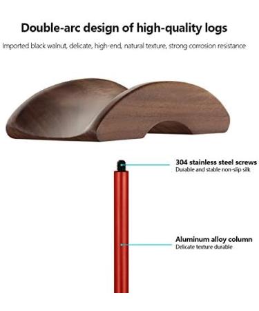 Koanhinn Aluminum Walnut Headphone Holder - Stylish Walnut Headset Hanger for Safe Play & Organization - Buy Online on GoSupps.com