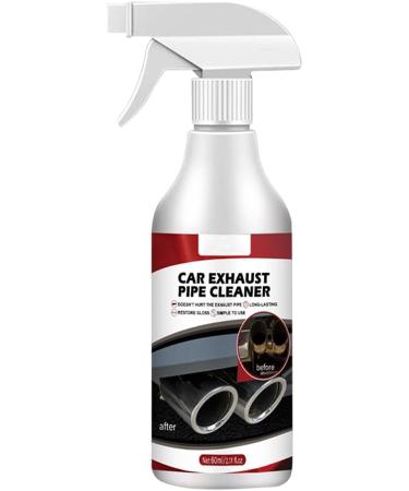 Powerful Car Exhaust Cleaner Automotive Exhaust Pipe Cleaner Catalytic Converter Cleaner Fuel And Exhaust System Cleaner 60ml Metal Surface Rust Cleaner (1PCS)