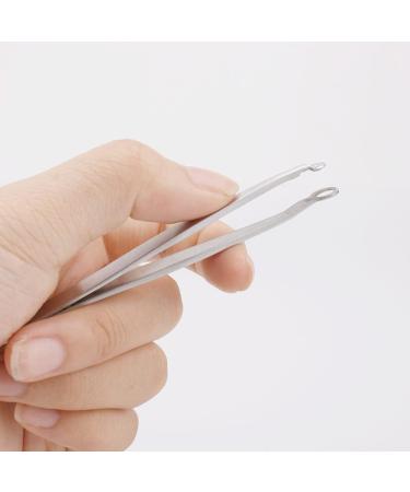 Buy Steel Round Head Nose Hair Trimming & Eyebrow Tweezers - Precision Beauty Tool for Easy Hair Removal | International Shipping Available - Buy Online on GoSupps.com
