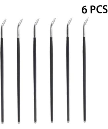 NOLITOY 18 Pcs Long Handle Eyeliner Brush Eye Makeup Brush Liner Brush for Eyes Cosmetic Tools Bend 18.1X0.5cmx3pcs As Shownx3pcs - Buy Online on GoSupps.com