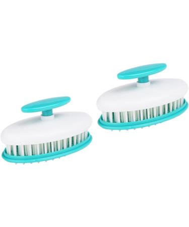 Magiclulu Scalp Massager Hairbrush - 2-Pack Shampoo Brush for Hair Washing & Scalp Care - Green - Buy Online on GoSupps.com