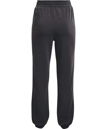 Under Armour Girls' Rival Terry Tapered Pants in Black/Cerise - Size Large - Buy Online on GoSupps.com