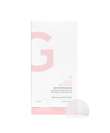 GOO GETTER by ZitSticka™, Hydrocolloid Patch for Covering Zits and Blemishes, 36 Patches