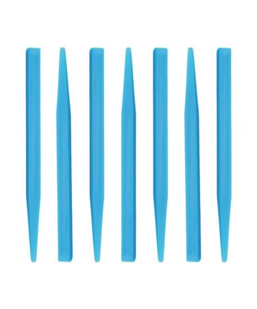 XGNG 20pcs Blue Dental Plastic Spatulas Impression Material Alginate Plaster Mixing Tool