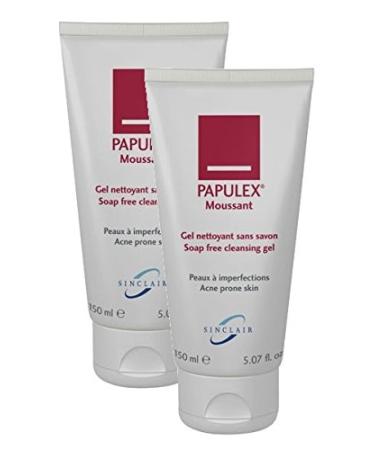 Papulex Moussant 150 ml 2 pieces