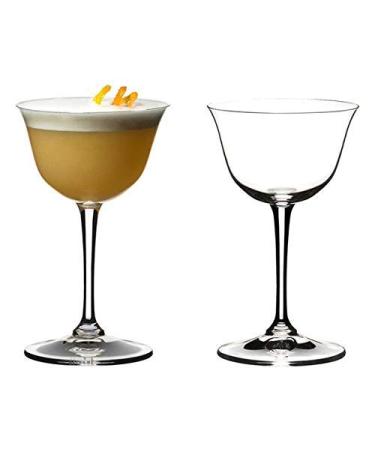 EKM Living Riedel Set of 4 x 2 Bar DSG RETAIL NICK & NORA 6417/05 Glasses and 1 Free Trinitae Body Care Product