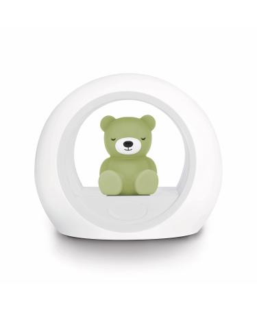 Zuzu night light Billy the bear - the darkness scare the dark with Billy |Baby fleece help with automatic shutdown and crieser |Adjustable brightness |Wine -activated night light