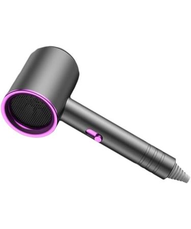 CHEOTIME Hair Dryer High Speed Ionic Blow Dryer Hair Drier Mute 360 Degree Rotatable Nozzle Fast Drying ABS PP Portable Blow Dryer for Home Salon (Grey with Blue Light) - Buy Online on GoSupps.com
