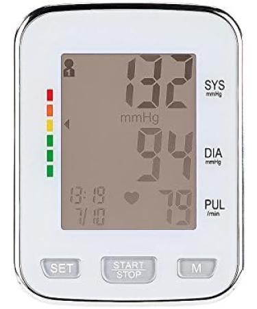 Newgen Medicals Blood Pressure Monitor - XL Display 2x60 Memory Spaces Accurate Wrist Measurement for Home Use - Buy Online on GoSupps.com